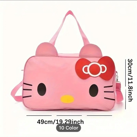 Hello Kitty Extra Large Pink Tote Bag NWT - Picture 1 of 4